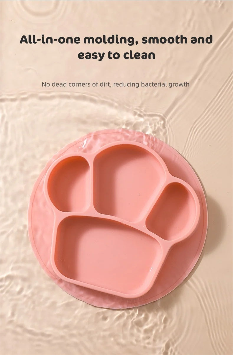 Stop Food Spills Instantly - Baby Suction Plate