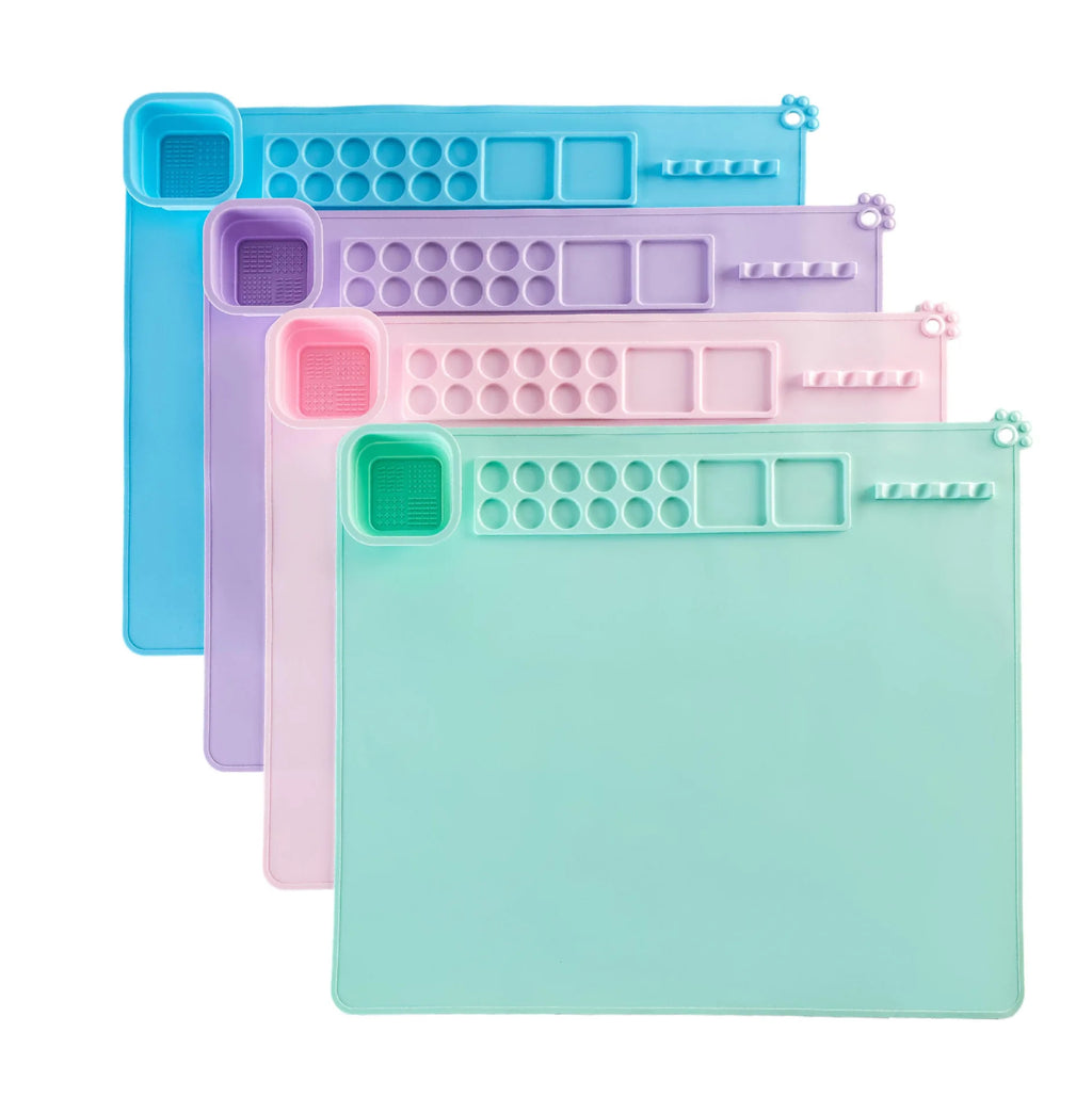 Mess-Free Kids Art Mat - No More Paint Spills Anywhere