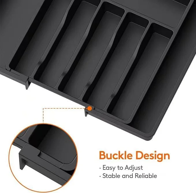 Premium Expandable Cutlery Organizer for Modern Kitchens