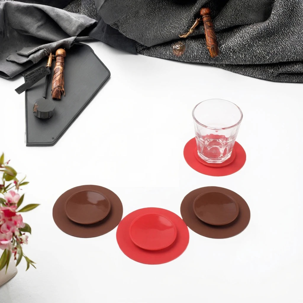 Stop Spills Instantly - Silicone Suction Pad (3-Pack)