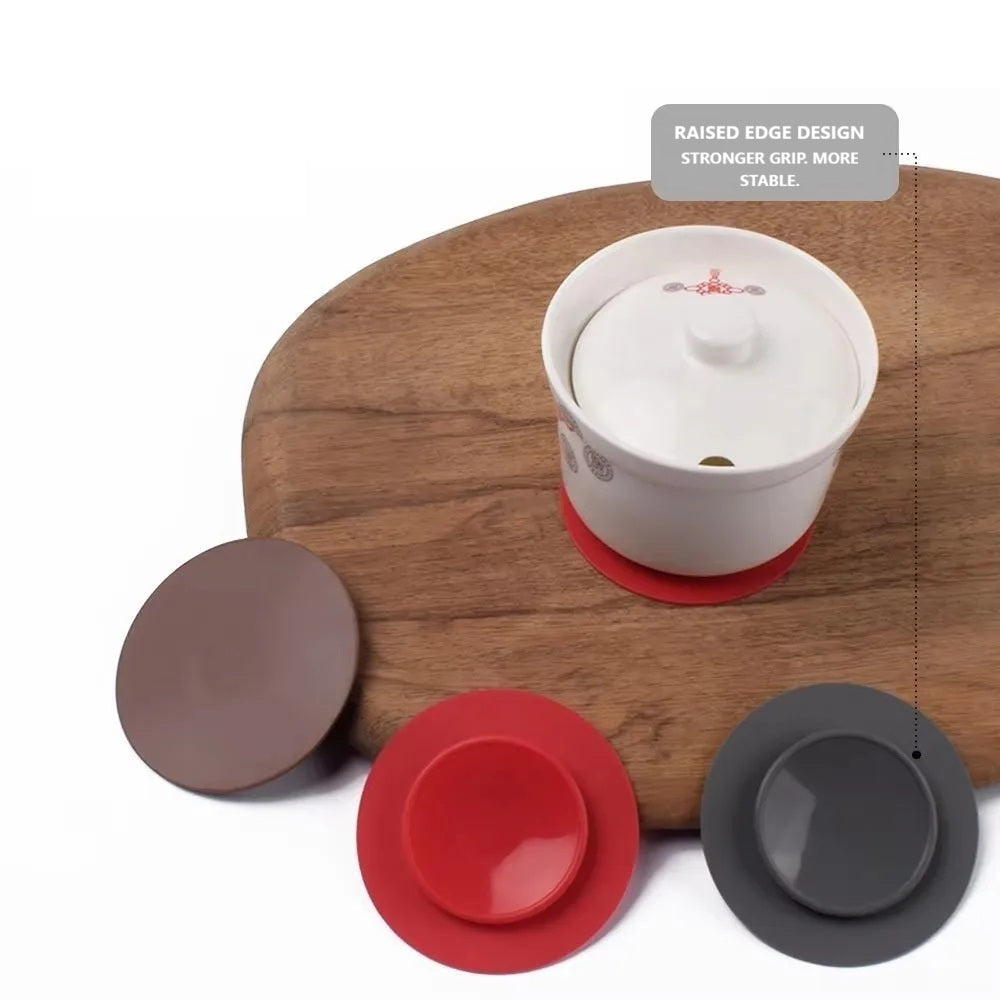 Stop Spills Instantly - Silicone Suction Pad (3-Pack)