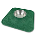 No-Mess Pet Feeding Mat with Strong Suction Bowl