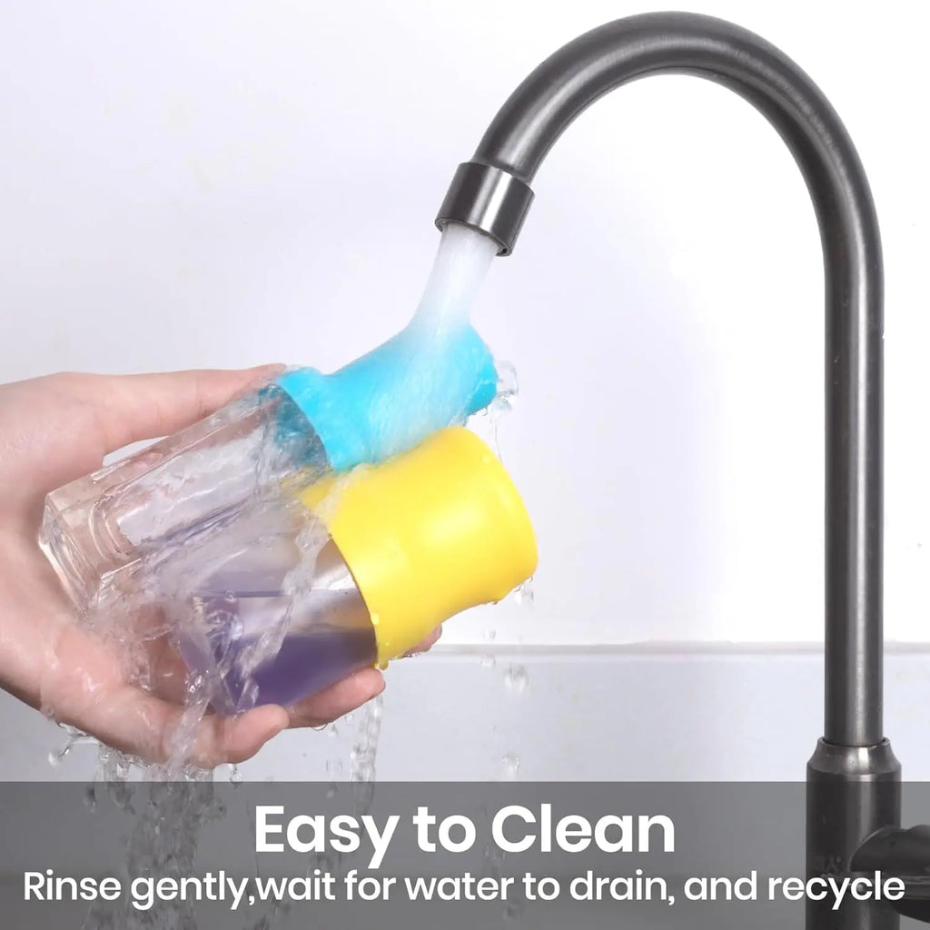Stop Travel Leaks - Silicone Bottle Covers (4-Pack)