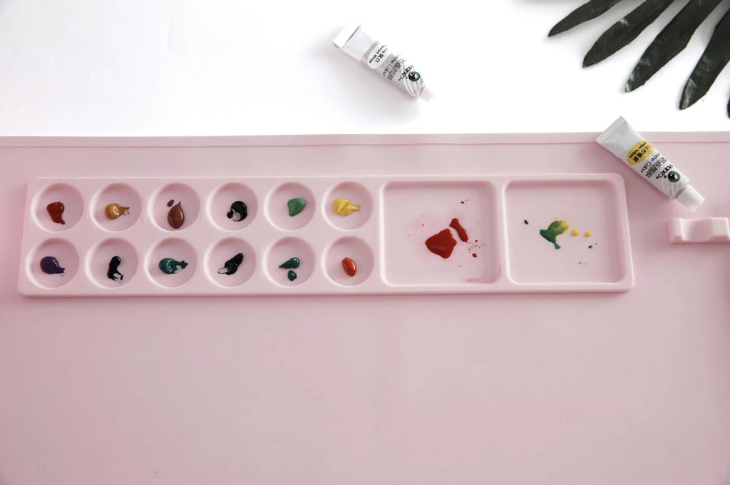 Mess-Free Kids Art Mat - No More Paint Spills Anywhere