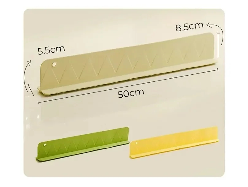 Sink Splash Guard Silicone Strip - No More Water Mess