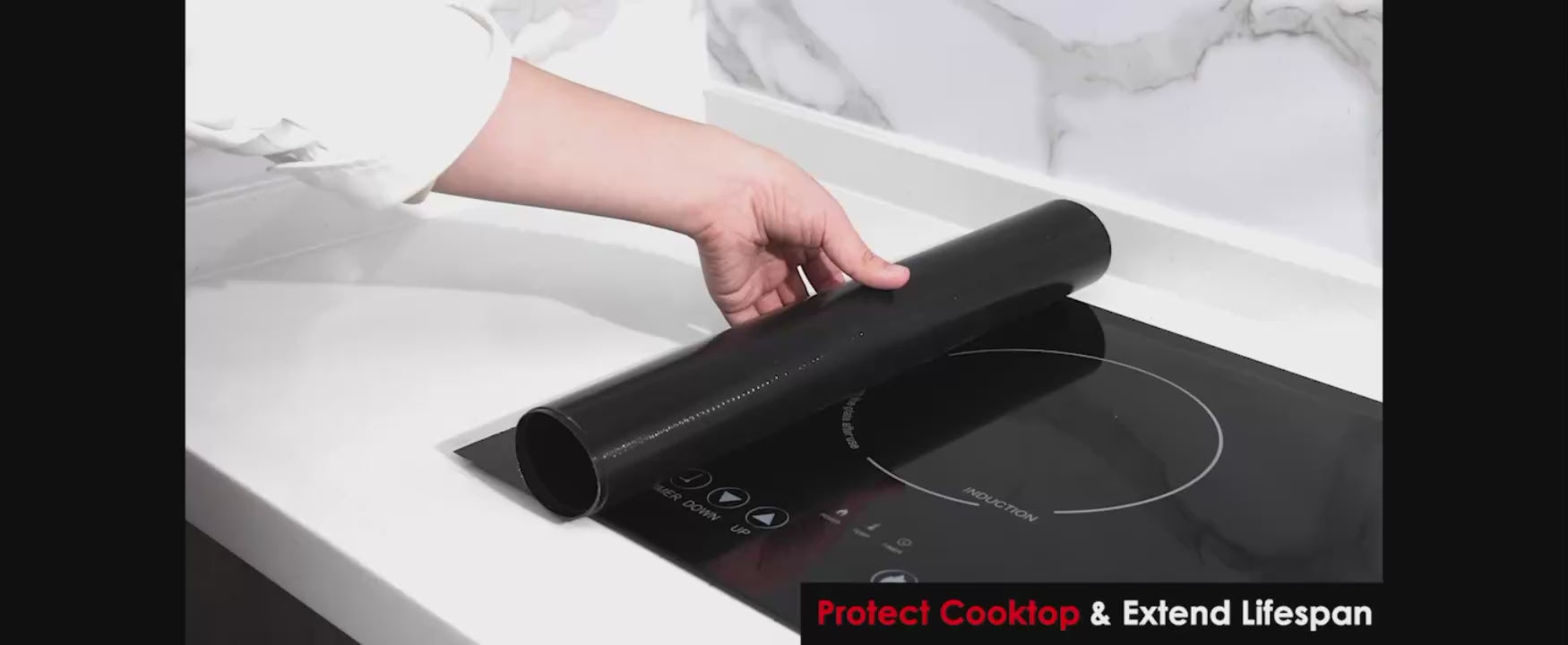 Premium Silicone Induction Cooktop Protector Mat